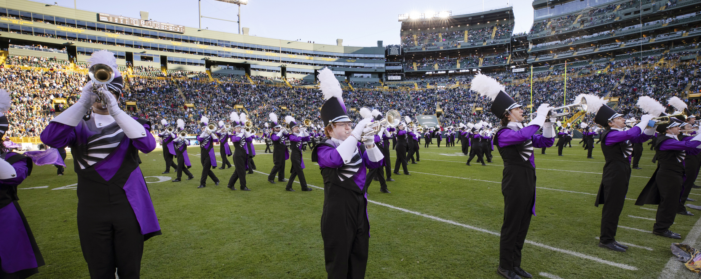 Warhawk marching band uw whitewater